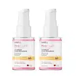 Κρέμα προσώπου με προστασία UVA/UVB Pink Touch της Verilaria, SPF50+, Super Moisturising, 60ml - Image 2