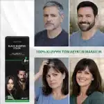 Σαμπουάν βαφής μαλλιών χωρίς αμμωνία, σε 5 λεπτά, 100% κάλυψη λευκών τριχών, εύκολο σαν λούσιμο, αποτελεσματικό σαν βαφή, από την Verilaria, 400 ml - Image 2