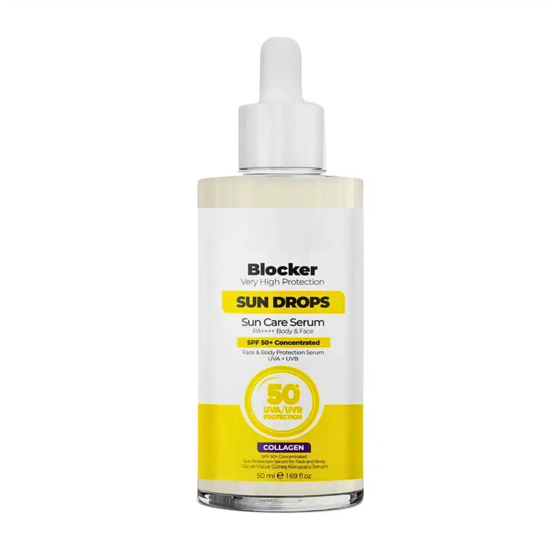 1-14.webp Αντηλιακό Sun Drops SPF 50+ με κολλαγόνο – Αντι-κηλίδες, χωρίς υπολείμματα, για το πρόσωπο και το σώμα, από την Verilaria, 50 ml - Image 1